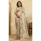 Sea Green Lace Border Kanjiwarm Saree - 218544