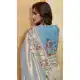 Sky Blue Soft Silk Designer Saree - 218545