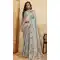 Sky Blue Soft Silk Designer Saree - 218545