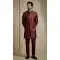 Dark Maroon Designer Indo Western for Men - 218572