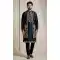 Navy Blue Doniyar Shartin Kurta Pajama for Men - 218578
