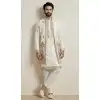 Buy White Doniyar Shartin Ethnic Kurta Pajama Plus Size - 218579