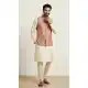 Gold Banarasi Dhupion Silk Kurta Pajama - 218580