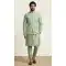Pista Banarasi Dhupion Designer Kurta Pajama - 218582