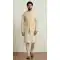 Gold Party Wear Banarasi Kurta Pajama - 218583