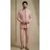 Shop Light Pink Donier Jacquard Sherwani for Men - 218602