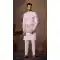 Men’s Light Pink Silk Indo Western - 218638