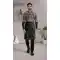 Black Velvet Party Wear Indo Western - 218639