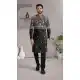 Black Velvet Party Wear Indo Western - 218639