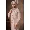 Light Pink Premium Silk Indo Western Plus Size - 218646