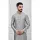 Premium Grey Silk Kurta Pajama for Men - 218665