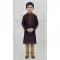 Dark Purple Silk Festive Kurta Pajama - 218675