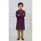 Trendy Purple Silk Kurta Pajama for Boys - 218676