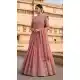 Pink Embroidery Work Georgette Lehenga Choli - 218737