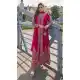 Rani Pink Chinon Embroidery Anarkali Suit - 218770