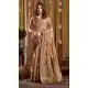 Peach Soft Silk Party Wear Saree with Banarasi Border - 218794