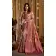 Pink Soft Silk Saree with Banarasi Border & Tassels - 218796