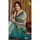 Sky Blue Soft Silk Party Wear Saree with Tassels - 218797