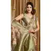 Buy Soft Silk Digital Print Plus Size Saree - 218799