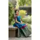 Purple Jacquard Girl Lehenga Choli Set - 218805