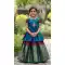 Purple Jacquard Girl Lehenga Choli Set - 218805