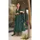 Teal Green Muslin Heavy Printed Salwar Suit - 218889