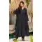 Navy Blue Muslin Heavy Print Salwar Suit - 218892