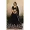 Stylish Black Georgette Embroidery Lehenga Choli - 219040