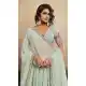 Sky Blue Georgette Heavy Work Party Lehenga Choli - 219041