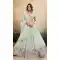 Sky Blue Georgette Heavy Work Party Lehenga Choli - 219041