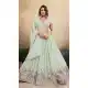 Sky Blue Georgette Heavy Work Party Lehenga Choli - 219041