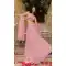 Pink Faux Georgette Designer Lehenga Choli - 219098