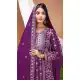 Wine Faux Georgette Designer Palazzo Suit - 219201