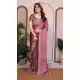 Pink Rangoli Silk Embroidery Party Wear Saree - 219340