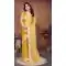 Yellow Chiffon Silk Party Wear Saree - 219343