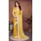 Yellow Chiffon Silk Party Wear Saree - 219343