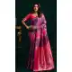 Light Purple Soft Silk Festive Jacquard Party Saree - 219471