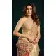 Chiku Cotton Party Wear Saree with Mina Work - 219477