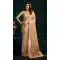 Chiku Cotton Party Wear Saree with Mina Work - 219477