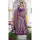 Purple Tasar Silk Party Wear Lehenga Choli - 219493