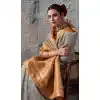 Grey Kanjivaram Silk Designer Meenakari Plus Size Saree - 219564