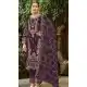 Purple Georgette Zari Work Pakistani Suit - 219581