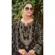 Black Georgette Designer Pakistani Suit - 219583
