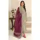 Stylish Green Chiffon Sequence Work Pakistani Suit - 219588