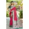 Dark Pink Soft Silk Meenakari Party Wear Saree - 219600