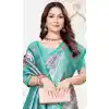 Multi Kanjivaram Silk Plus Size Zari Work Saree - 219639