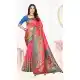 Pink Pure Viscose Silk Zari Designer Saree - 219646