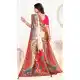 White Pure Viscose Silk Elegant Designer Saree - 219648