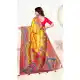 Yellow Pure Viscose Silk Zari Work Saree - 219649