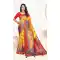 Yellow Pure Viscose Silk Zari Work Saree - 219649